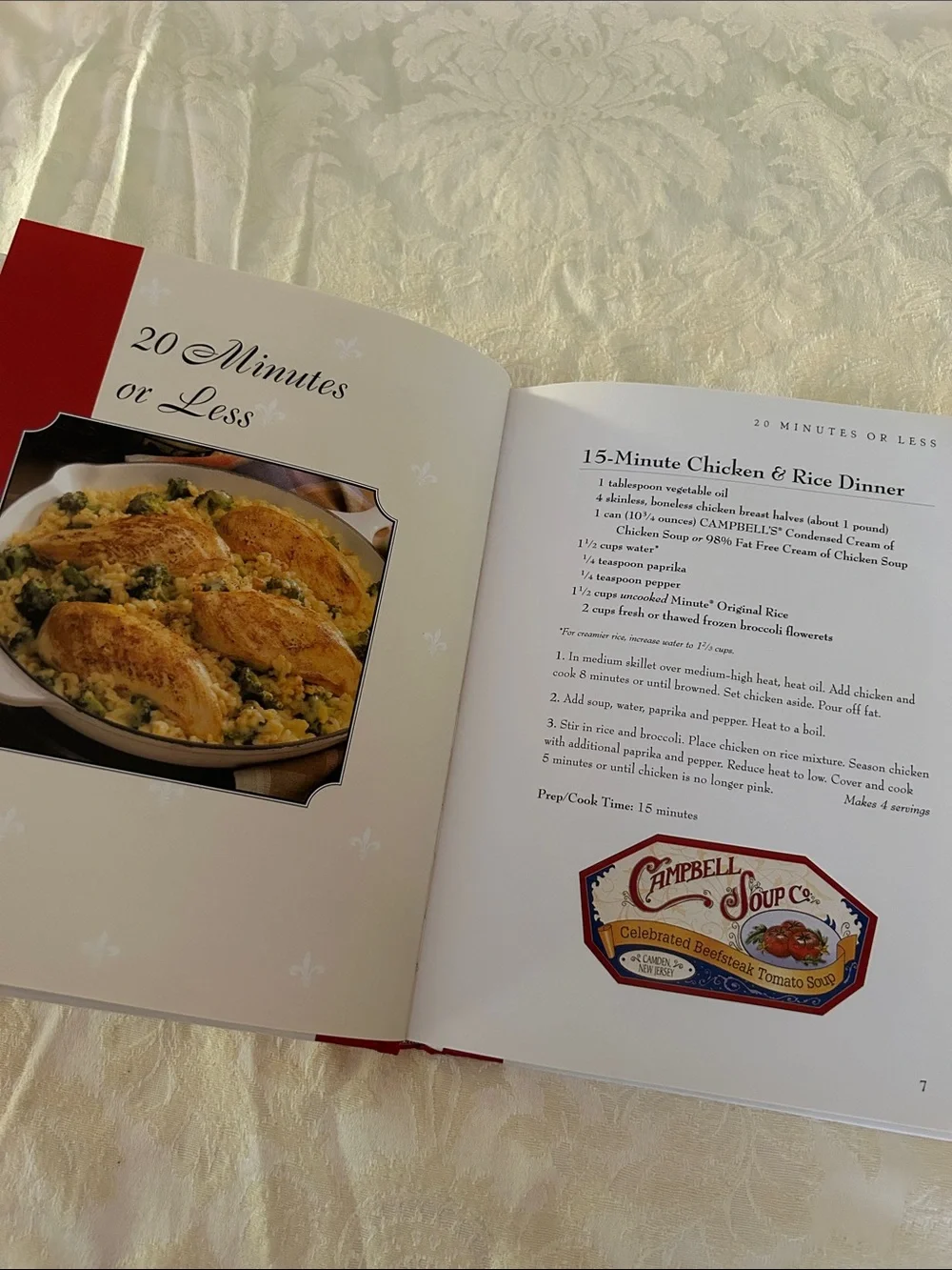 Campbell's Classic Recipes Cookbook - Hardcover